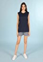thumb-Afficher les détails de Athlète Marine Regular Fit Femme