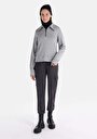 thumb-Afficher les détails de T-shirt À Manches Longues Gris Regular Fit  Femme