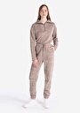 thumb-Afficher les détails de Pantalon De Survêtement Marron  Femme