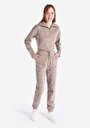 thumb-Afficher les détails de Pantalon De Survêtement Marron  Femme