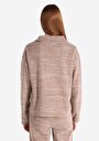 thumb-Afficher les détails de T-shirt À Manches Longues Marron Regular Fit  Femme