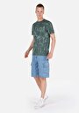 thumb-Afficher les détails de T-shirt À Manches Courtes Vert Regular Fit  Homme