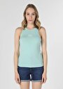 thumb-Afficher les détails de Athlète Vert Slim Fit Femme