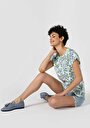 thumb-Afficher les détails de T-shirt À Manches Courtes Multicolou Regular Fit  Femme