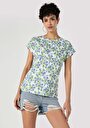 thumb-Afficher les détails de T-shirt À Manches Courtes Multicolou Regular Fit  Femme