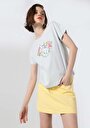 thumb-Afficher les détails de T-shirt À Manches Courtes Bleu Regular Fit  Femme