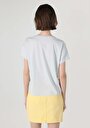 thumb-Afficher les détails de T-shirt À Manches Courtes Bleu Regular Fit  Femme
