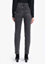 thumb-Afficher les détails de 891 Maya Pantalon Denim Tapered Leg Medium Rise En  Slim Fit Femme
