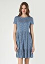 thumb-Afficher les détails de Robe Multicolou Regular Fit    Femme