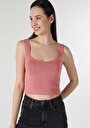 thumb-Afficher les détails de Athlète Saumon Slim Fit Femme