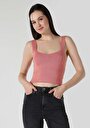 thumb-Afficher les détails de Athlète Saumon Slim Fit Femme