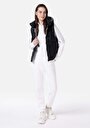 thumb-Afficher les détails de Gilet Noir Regular Fit Femme
