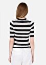thumb-Afficher les détails de Tricot Noir Slim Fit  Femme