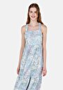 thumb-Afficher les détails de Robe Multicolou Regular Fit    Femme