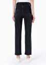 thumb-Afficher les détails de 891 Maya Pantalon Denim Tapered Leg Medium Rise En  Slim Fit Femme