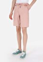 thumb-Afficher les détails de Short Saumon Regular Fit Homme