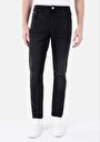 thumb-Afficher les détails de 044 Karl Pantalon En Jean Denim Straight Leg Low Rise Straight Fit Homme