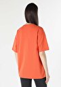 thumb-Afficher les détails de T-shirt À Manches Courtes Orange Comfort Fit  Femme