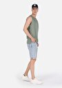 thumb-Afficher les détails de Short Bleu Clair Straight Fit Homme