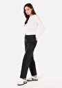 thumb-Afficher les détails de 884 Lauren Pantalon  Straight Leg High Rise En Jean Straight Fit Femme