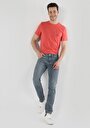 thumb-Afficher les détails de 044 Karl Pantalon Bleu   En  Straight Fit Homme