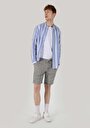 thumb-Afficher les détails de Short Gris Regular Fit Homme
