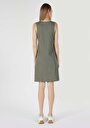 thumb-Afficher les détails de Robe Vert Regular Fit    Femme