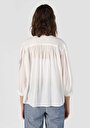 thumb-Afficher les détails de Chemise À Manches Longues Blanc Relaxed Fit   Femme