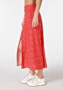 thumb-Afficher les détails de Jupe Rouge Midi Skirt    Femme