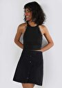 thumb-Afficher les détails de Athlète Noir Slim Fit Femme