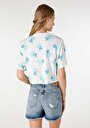 thumb-Afficher les détails de T-shirt À Manches Courtes Blanc Regular Fit  Femme