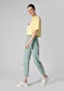 thumb-Afficher les détails de T-shirt À Manches Courtes Jaune Regular Fit  Femme