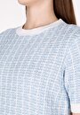 thumb-Afficher les détails de Tricot Bleu Regular Fit  Femme