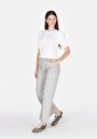 thumb-Afficher les détails de T-shirt À Manches Courtes Blanc Regular Fit Jakarli Femme