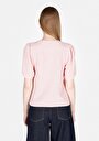 thumb-Afficher les détails de T-shirt À Manches Courtes Rose Regular Fit Jakarli Femme