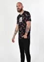 thumb-Afficher les détails de T-shirt À Manches Courtes Noir Regular Fit  Homme