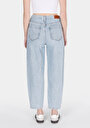 thumb-Afficher les détails de 850 Jenny Pantalon  Tapered Leg High Rise En Jean Balloon Fit Femme