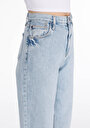 thumb-Afficher les détails de 850 Jenny Pantalon  Tapered Leg High Rise En Jean Balloon Fit Femme