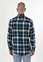 thumb-Afficher les détails de Chemise À Manches Longues Marine Regular Fit   Homme