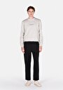 thumb-Afficher les détails de Pantalon Noir Düz Paça Medium Rise En Gabardine Regular Fit Homme
