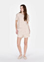 thumb-Afficher les détails de Short Beige Slim Fit Femme