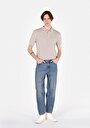 thumb-Afficher les détails de 093 Boris Pantalon  Loose Leg Medium Rise En Jean Baggy Fit Homme