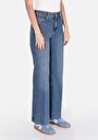 thumb-Afficher les détails de 793 Marissa Pantalon  Wide Leg High Rise En Jean Regular Fit Femme