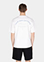 thumb-Afficher les détails de T-shirt À Manches Courtes Blanc Comfort Fit Droit Homme