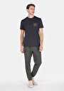 thumb-Afficher les détails de T-shirt À Manches Courtes Gris Regular Fit Droit Homme