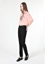 thumb-Afficher les détails de 703 Carla Pantalon Denim Straight Leg  En  Slim Fit Femme