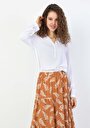thumb-Afficher les détails de Chemise À Manches Longues Blanc Regular Fit   Femme