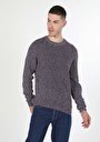 thumb-Afficher les détails de Pull Violet Regular Fit   Homme