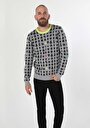thumb-Afficher les détails de Pull Gris Regular Fit   Homme