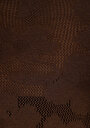 thumb-Afficher les détails de Tricot Marron Regular Fit  Femme